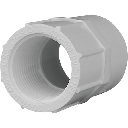 Charlotte Pipe And Foundry Female Schedule 40 1 in. PVC Adapter PVC 02101  1000HA